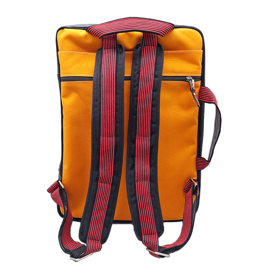 Sac d'affaires / sac à dos «Pändler» - Jaune-Orange
