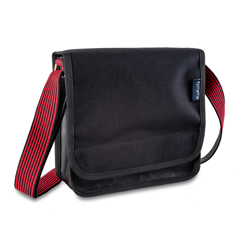 Umhängetasche «Leggero» S Schwarz von KoKoTé, der Urner Taschenmanufaktur. Swiss made Taschen und Accessoires.