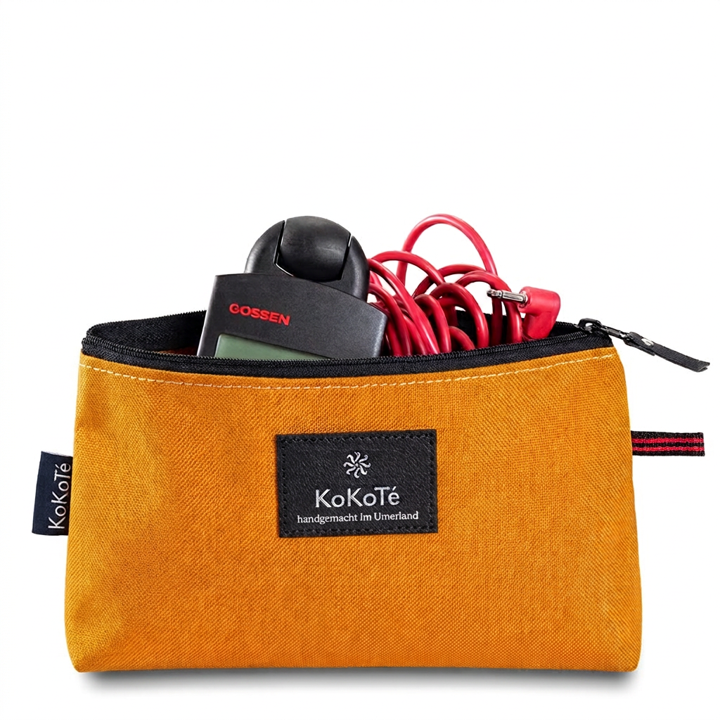 Necessaire «Nessi» - gelb-orange