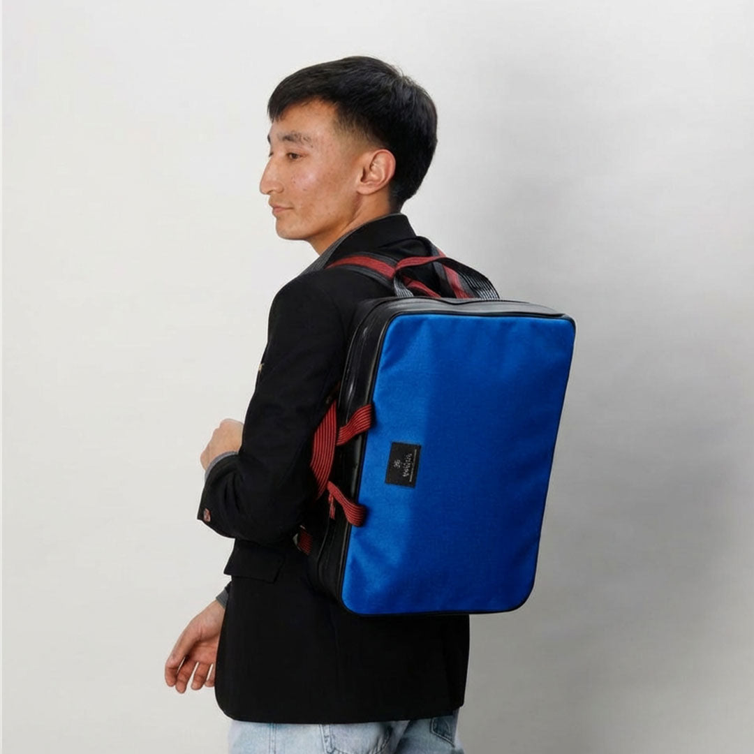 Geschäftstasche / Rucksack «Pändler» - blau