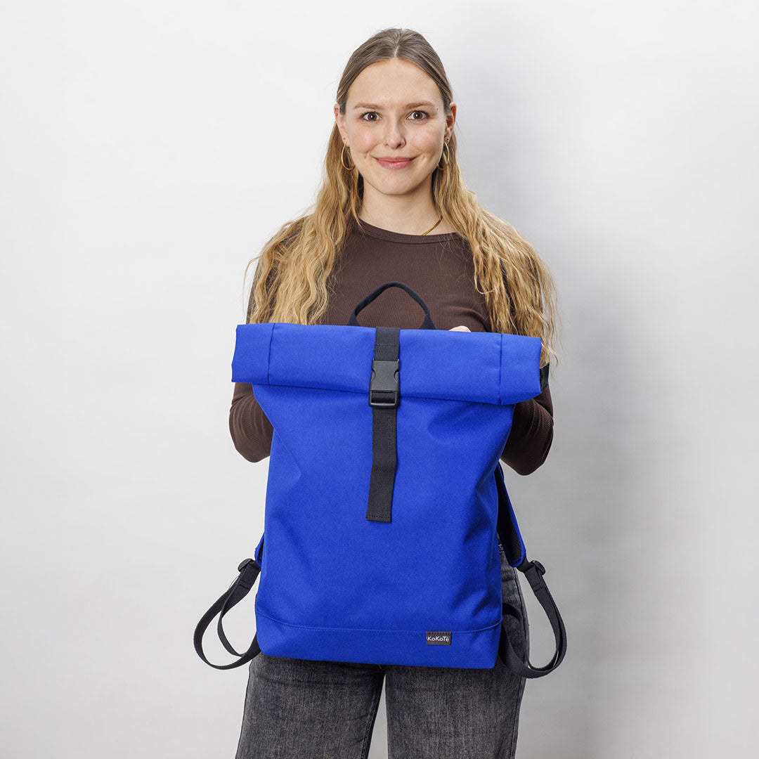 Rucksack «Rolltop» - blau