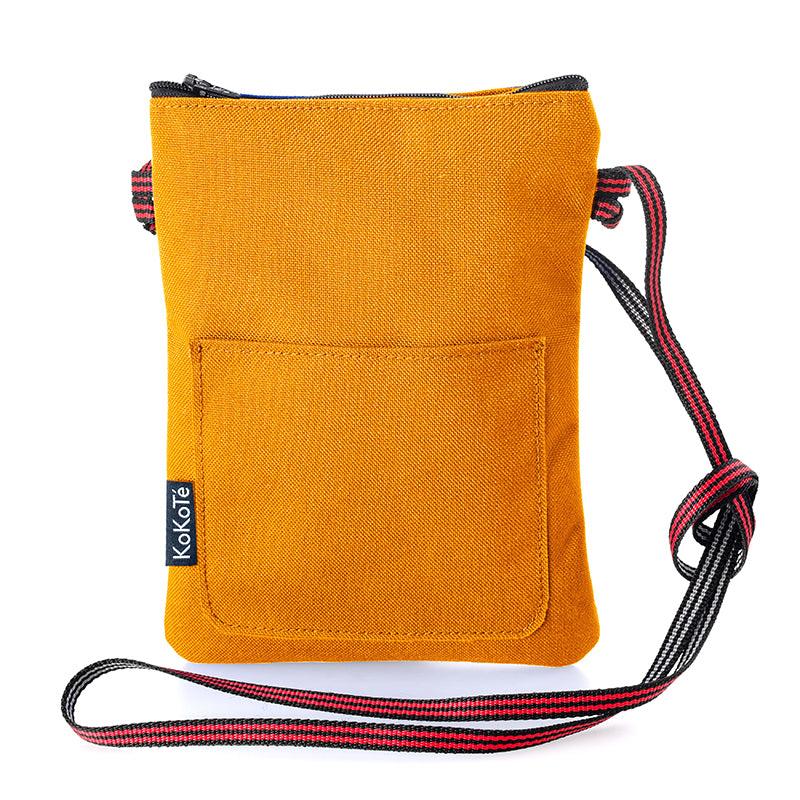 Plus petit sac à bandoulière «excédent l» - jaune-orange