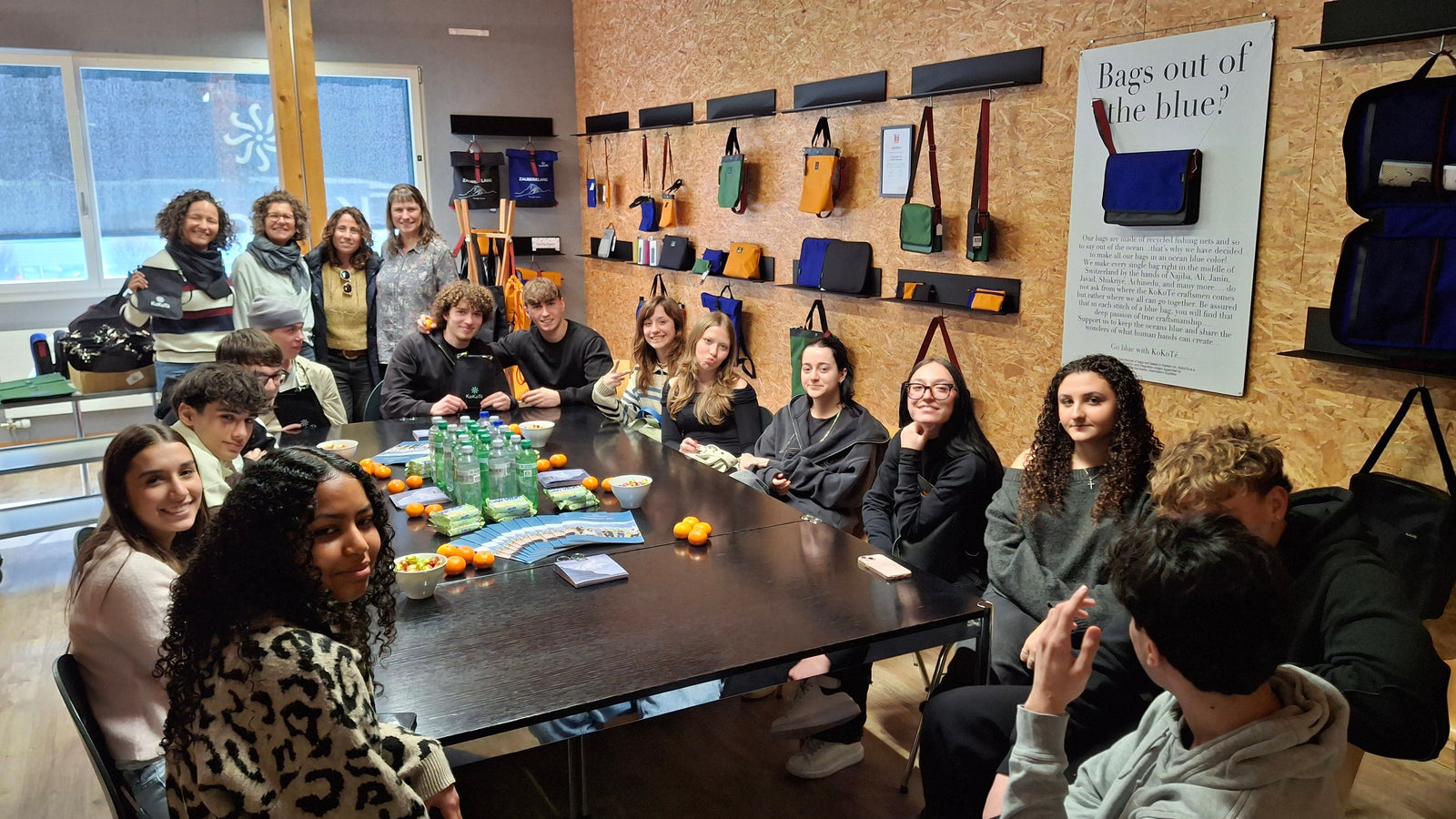 Schülerbesuch aus Chiasso bei KoKoTé