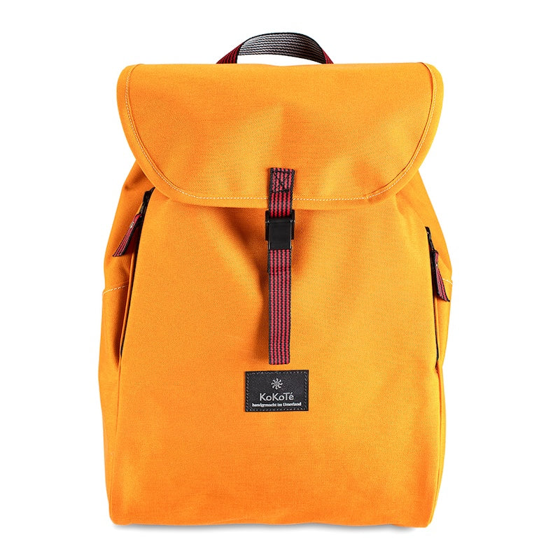 Rucksack «2Täger» Safrangelb von KoKoTé, der Urner Taschenmanufaktur. Swiss made Taschen und Accessoires.