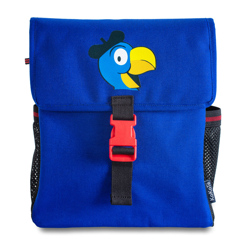 Globi Rucksack Ultramarinblau von KoKoTé, der Urner Taschenmanufaktur. Swiss made Taschen und Accessoires.