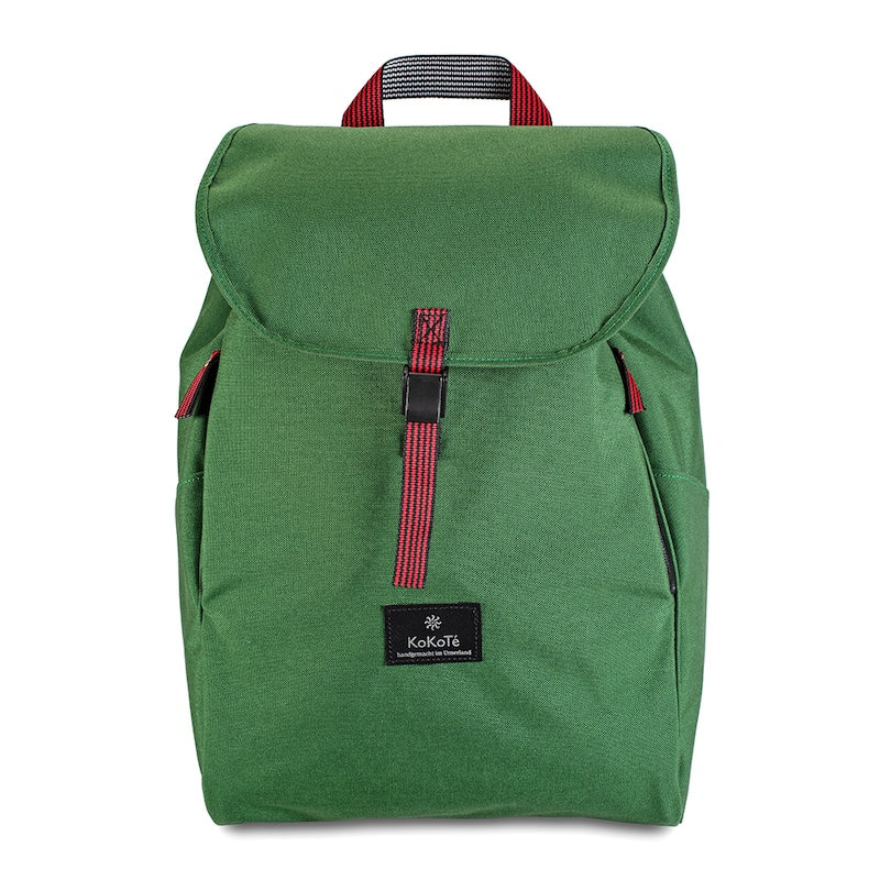 Rucksack «2Täger» Waldgrün von KoKoTé, der Urner Taschenmanufaktur. Swiss made Taschen und Accessoires.