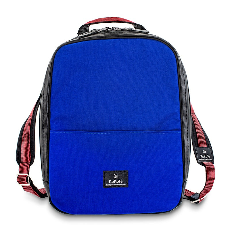Rucksack «Viadi» Ultramarinblau von KoKoTé, der Urner Taschenmanufaktur. Swiss made Taschen und Accessoires.