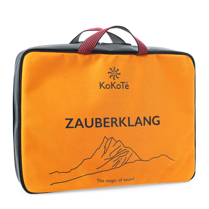 Geschäftstasche «Pändler» Zauberklang Safrangelb von KoKoTé, der Urner Taschenmanufaktur. Swiss made Taschen und Accessoires.