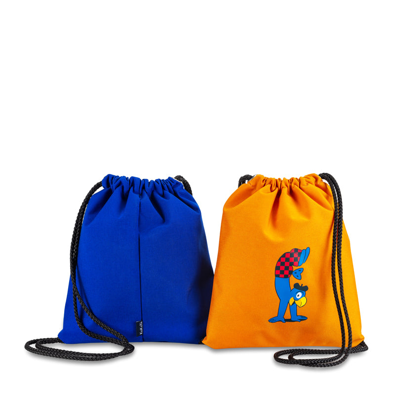 Globi Gymbag von KoKoTé, der Urner Taschenmanufaktur. Swiss made Taschen und Accessoires.