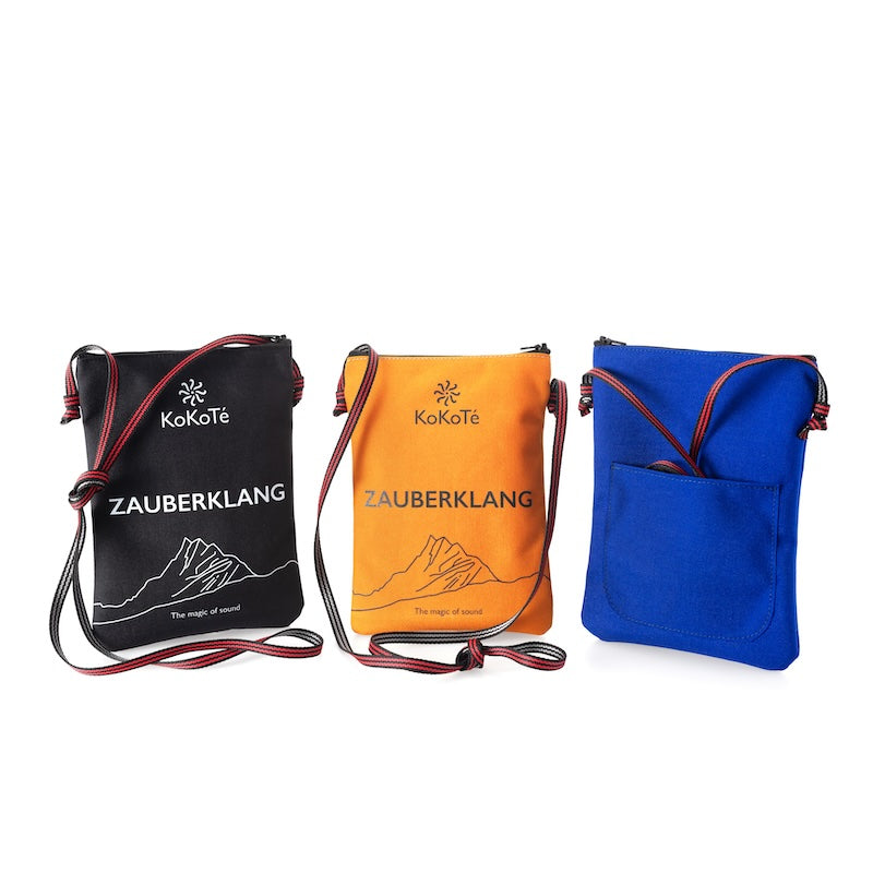 Kleine Umhängetasche «Surplus L» Zauberklang von KoKoTé, der Urner Taschenmanufaktur. Swiss made Taschen und Accessoires.