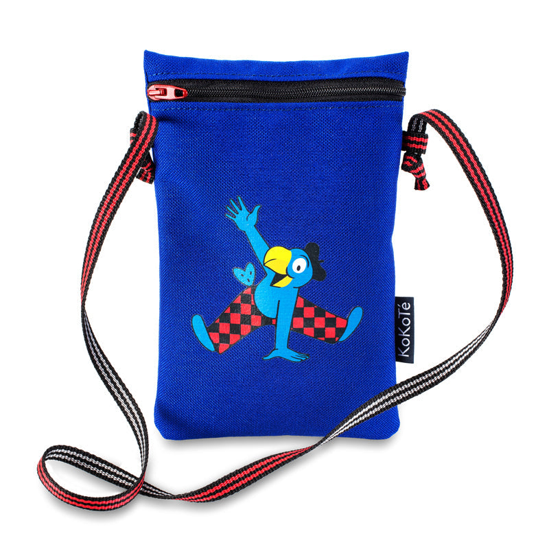 Globi Kolibri Ultramarinblau von KoKoTé, der Urner Taschenmanufaktur. Swiss made Taschen und Accessoires.