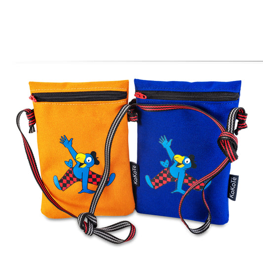 Globi Kolibri von KoKoTé, der Urner Taschenmanufaktur. Swiss made Taschen und Accessoires.
