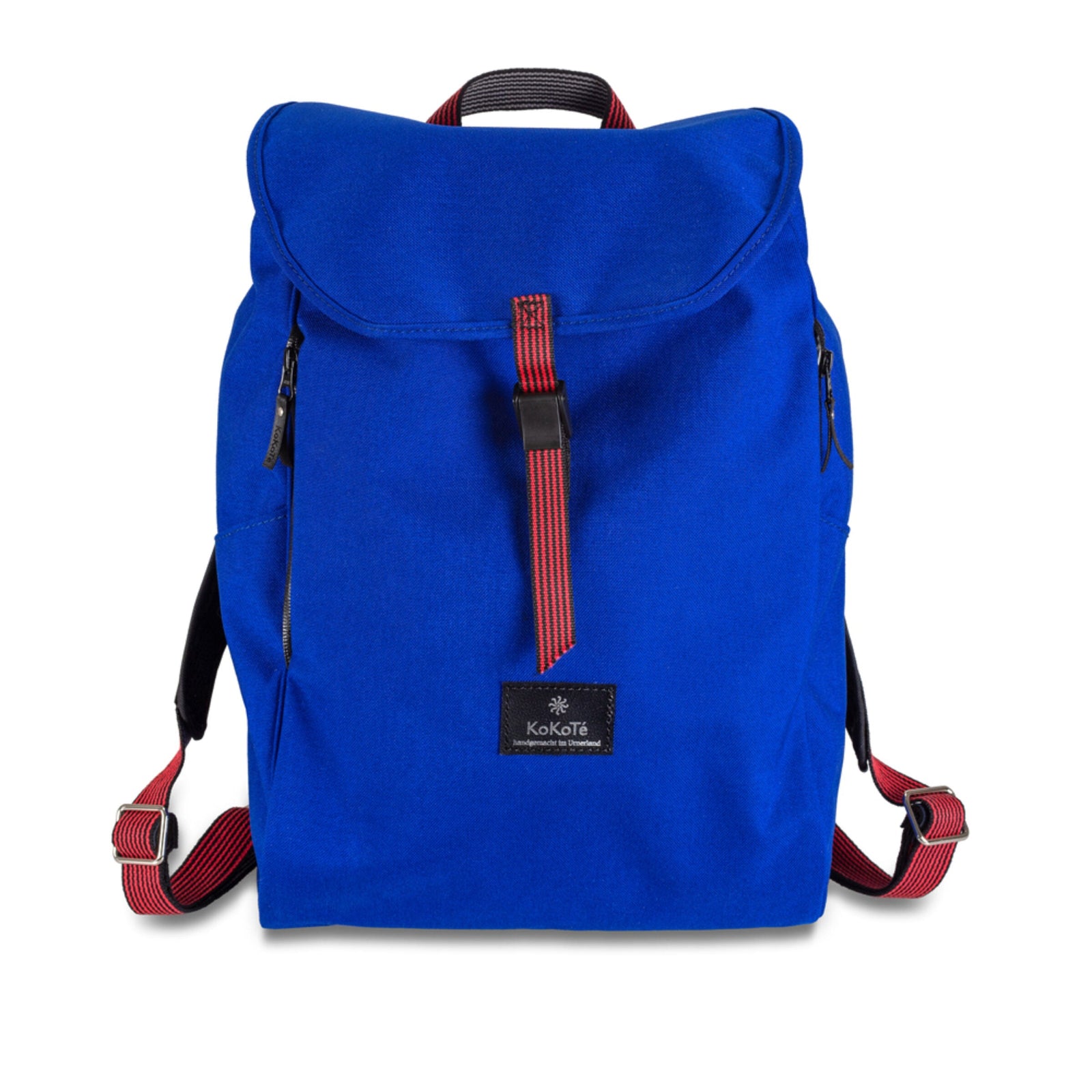 Rucksack «2Täger» Ultramarinblau von KoKoTé, der Urner Taschenmanufaktur. Swiss made Taschen und Accessoires.