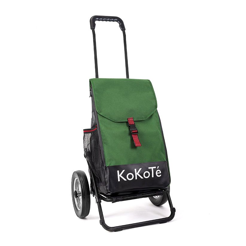 Chariot de magasinage «Zuzi» - vert