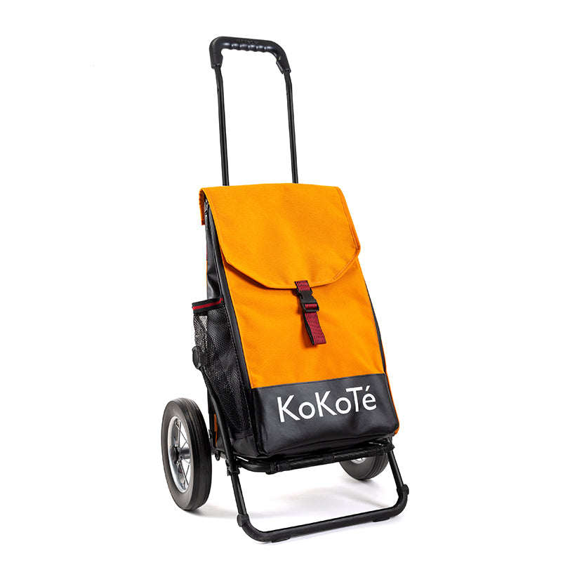 Shopping trolley «Zuzi» - yellow -orange