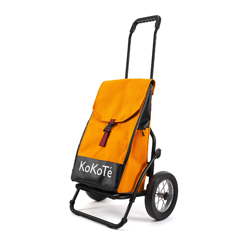 Shopping trolley «Zuzi» - yellow -orange