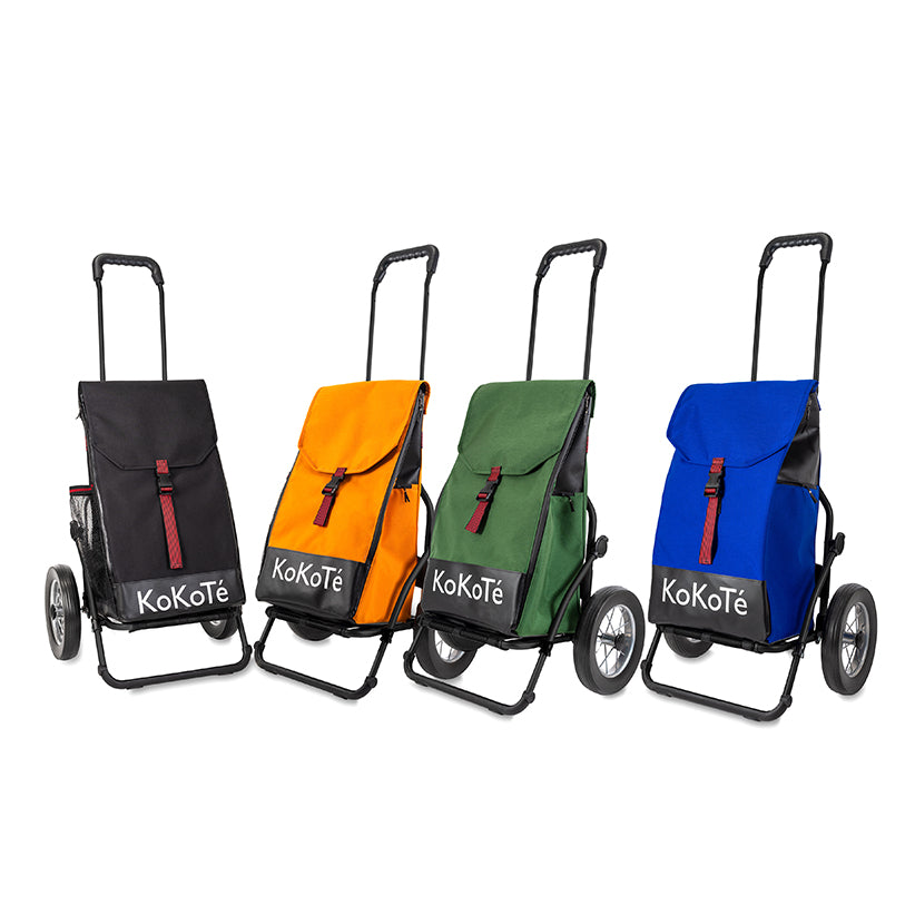 Chariot de magasinage «Zuzi» - vert