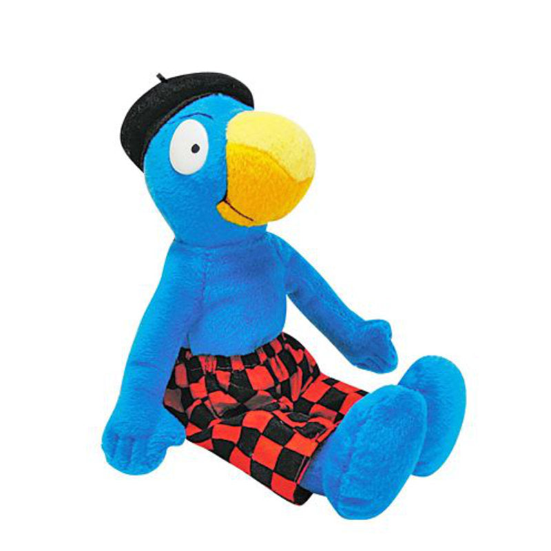 Globi Plüschfigur 47 cm von KoKoTé, der Urner Taschenmanufaktur. Swiss made Taschen und Accessoires.