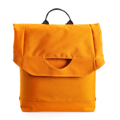 Rucksack «Clap & Smile», inkl. reflektierendes Magnetband von KoKoTé, der Urner Taschenmanufaktur. Swiss made Taschen und Accessoires.