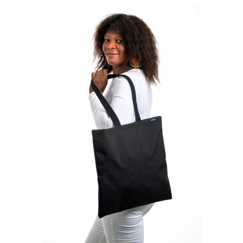 Einkaufstasche «Eco Bag» Schwarz von KoKoTé, der Urner Taschenmanufaktur. Swiss made Taschen und Accessoires.
