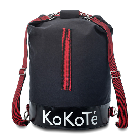 Seesack "Gussler" Schwarz von KoKoTé, der Urner Taschenmanufaktur. Swiss made Taschen und Accessoires.