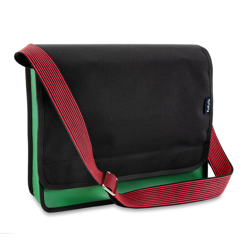 Umhängetasche «Leggero» L Waldgrün von KoKoTé, der Urner Taschenmanufaktur. Swiss made Taschen und Accessoires.