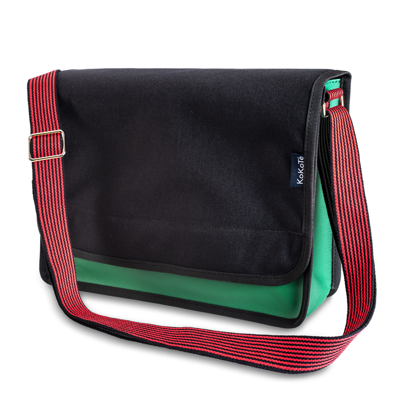 Umhängetasche «Leggero» M Waldgrün von KoKoTé, der Urner Taschenmanufaktur. Swiss made Taschen und Accessoires.