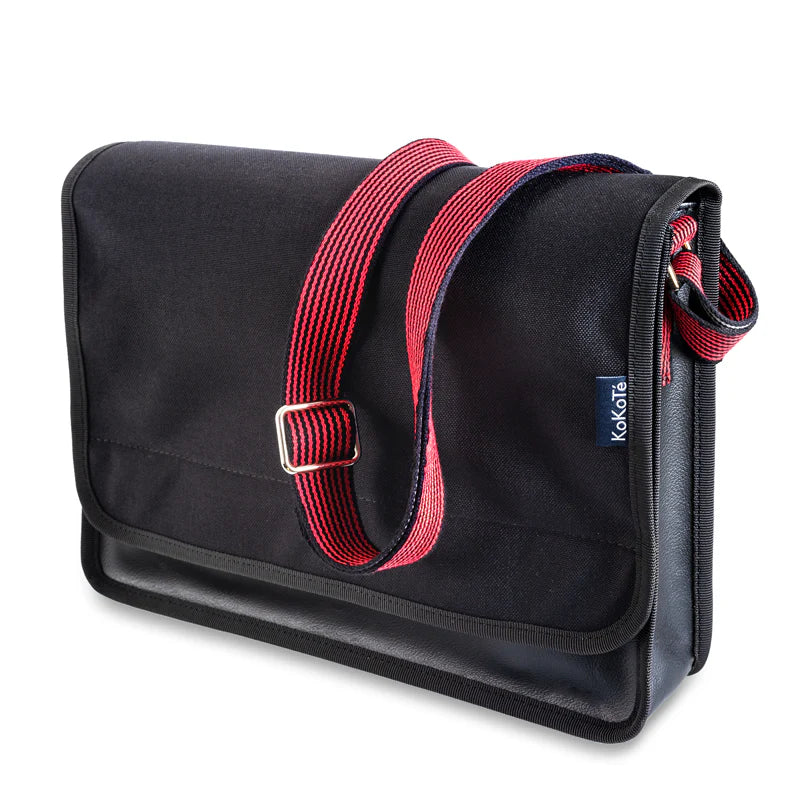 Umhängetasche «Leggero» M - schwarz