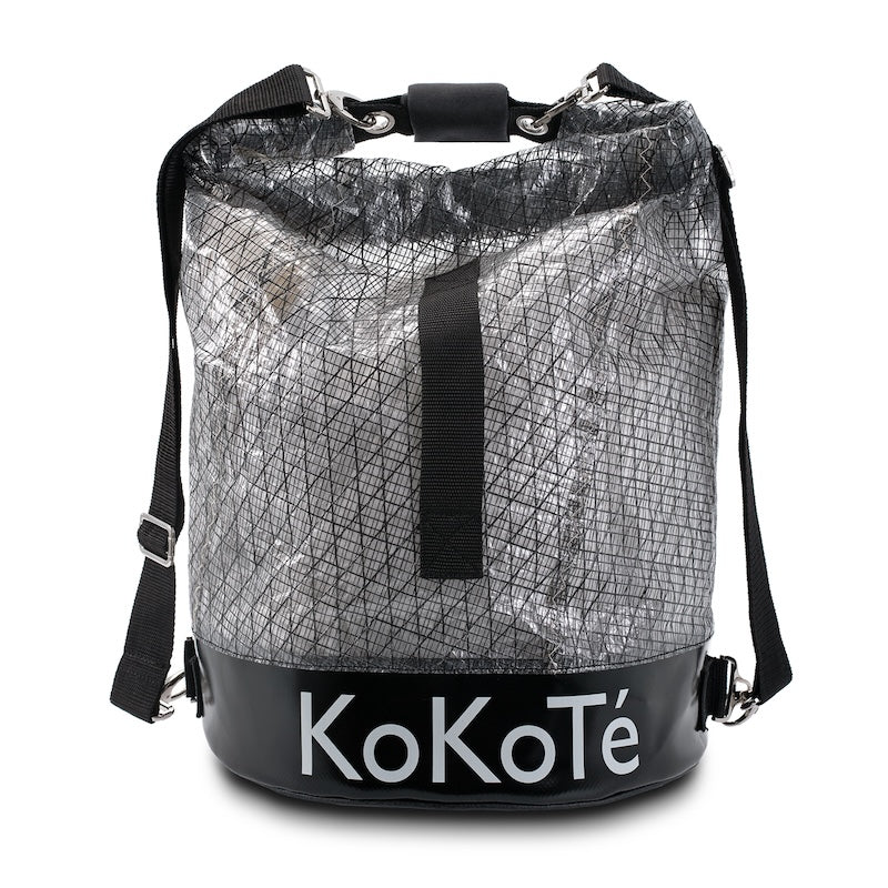 Seesack «Seegussler» aus Upcycling Segelstoff von KoKoTé, der Urner Taschenmanufaktur. Swiss made Taschen und Accessoires.