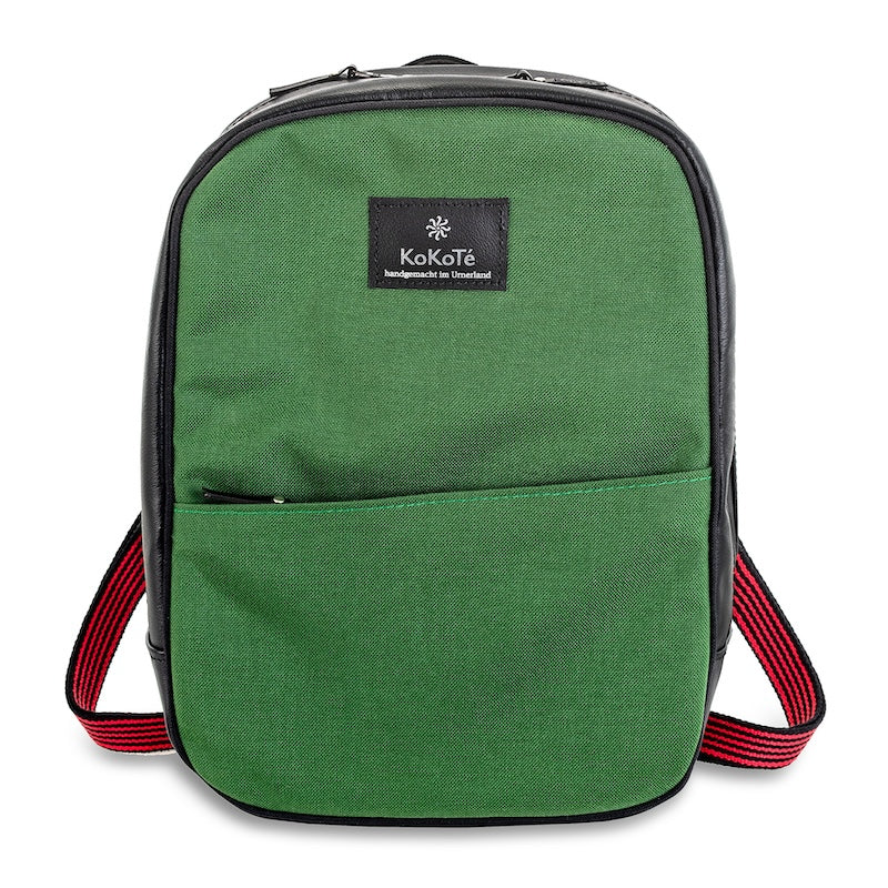 Rucksack «Viadi S» Waldgrün von KoKoTé, der Urner Taschenmanufaktur. Swiss made Taschen und Accessoires.