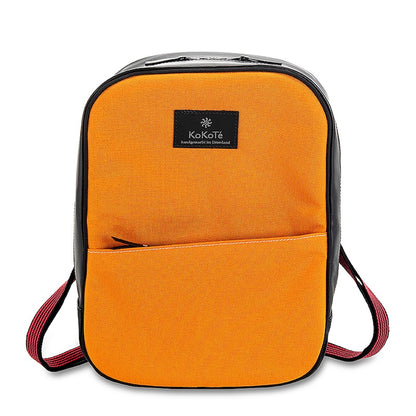 Rucksack «Viadi S» Safrangelb von KoKoTé, der Urner Taschenmanufaktur. Swiss made Taschen und Accessoires.