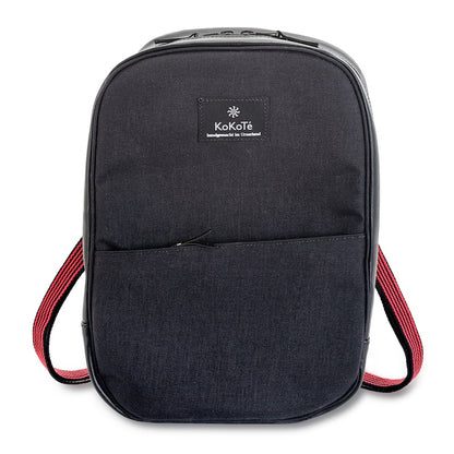 Rucksack «Viadi S» Schwarz von KoKoTé, der Urner Taschenmanufaktur. Swiss made Taschen und Accessoires.