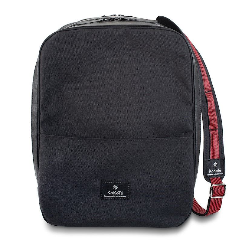 Rucksack «Viadi» Schwarz von KoKoTé, der Urner Taschenmanufaktur. Swiss made Taschen und Accessoires.