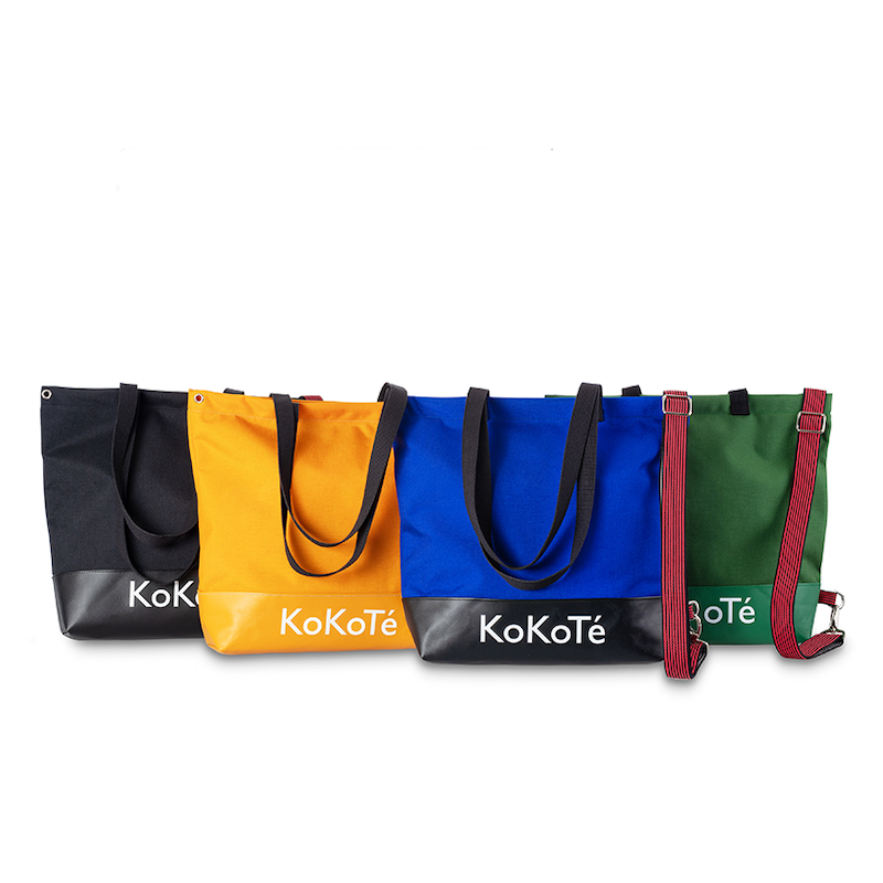 Einkaufstasche «Poschti quer» von KoKoTé, der Urner Taschenmanufaktur. Swiss made Taschen und Accessoires.