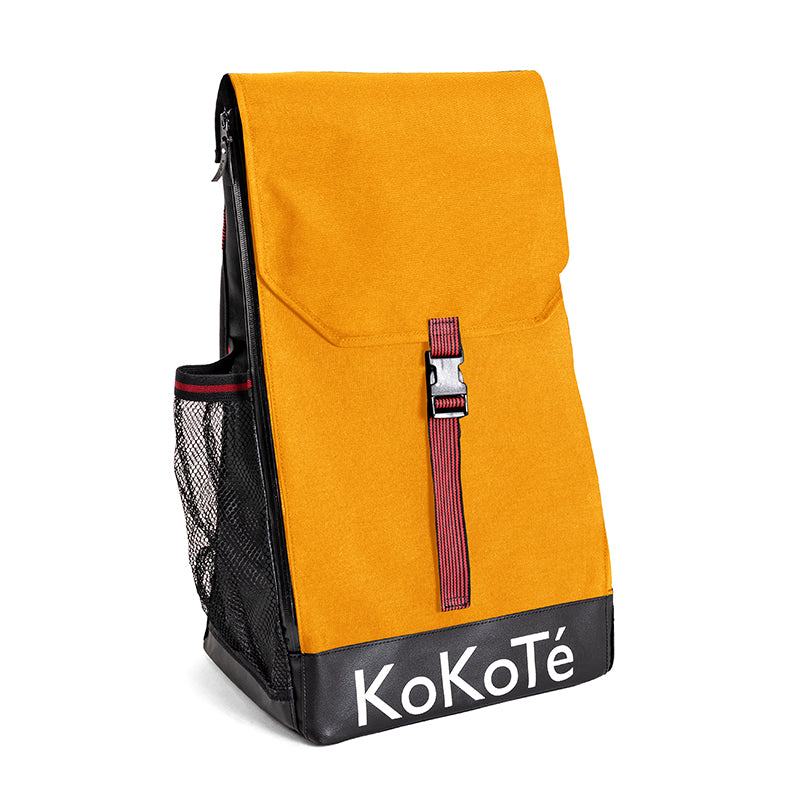 Shopping trolley «Zuzi» (only bag) - yellow -orange