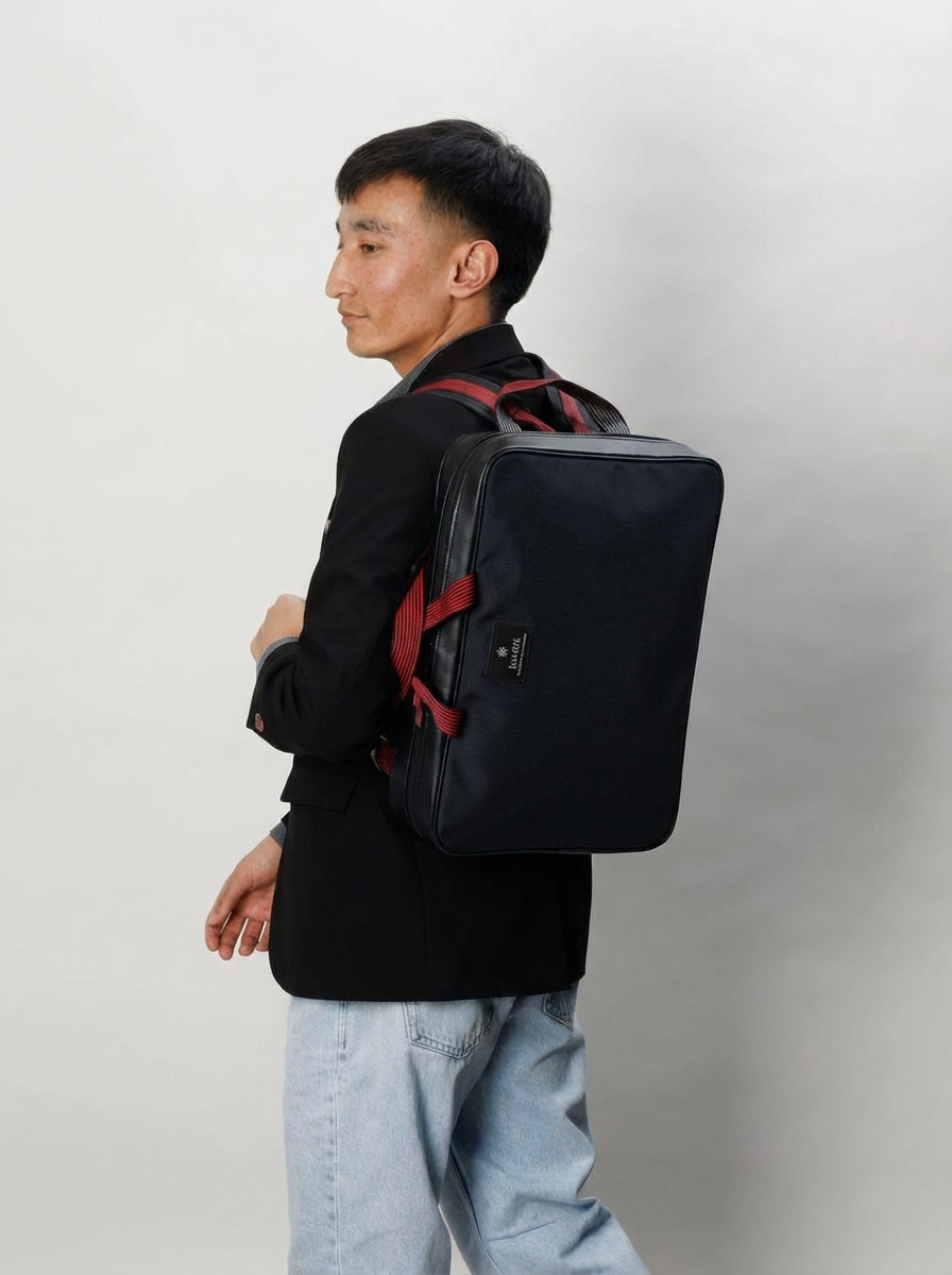 Business bag / backpack “Pädter” - black