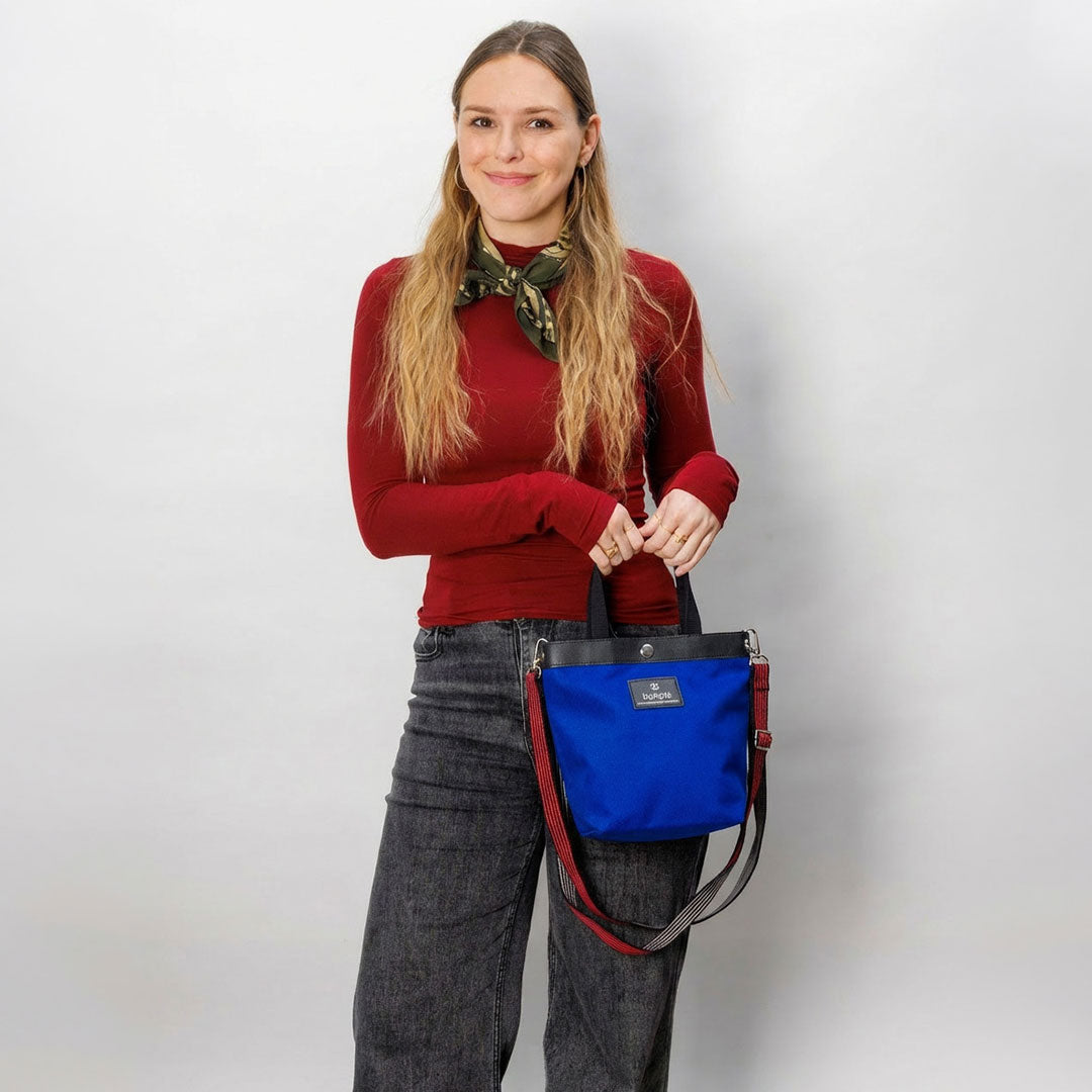 Einkaufstasche "Poschti S" - blau