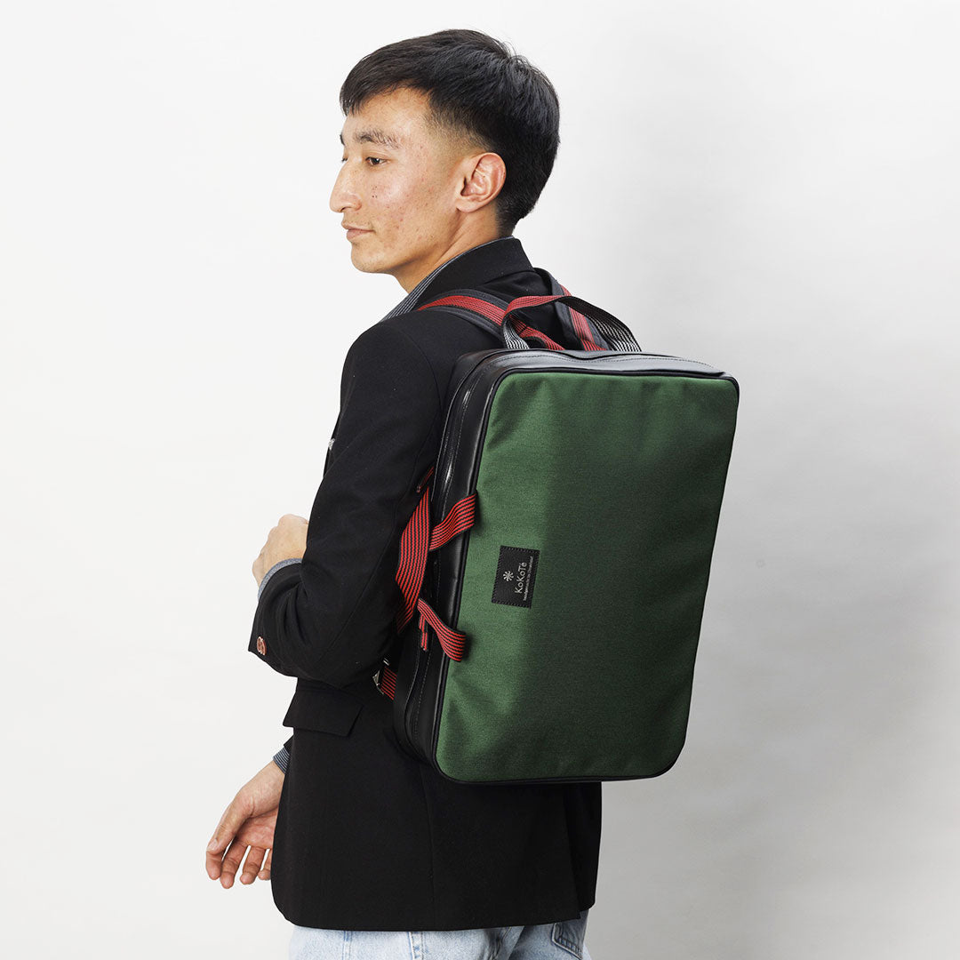 Business bag / backpack “Pändler” - green