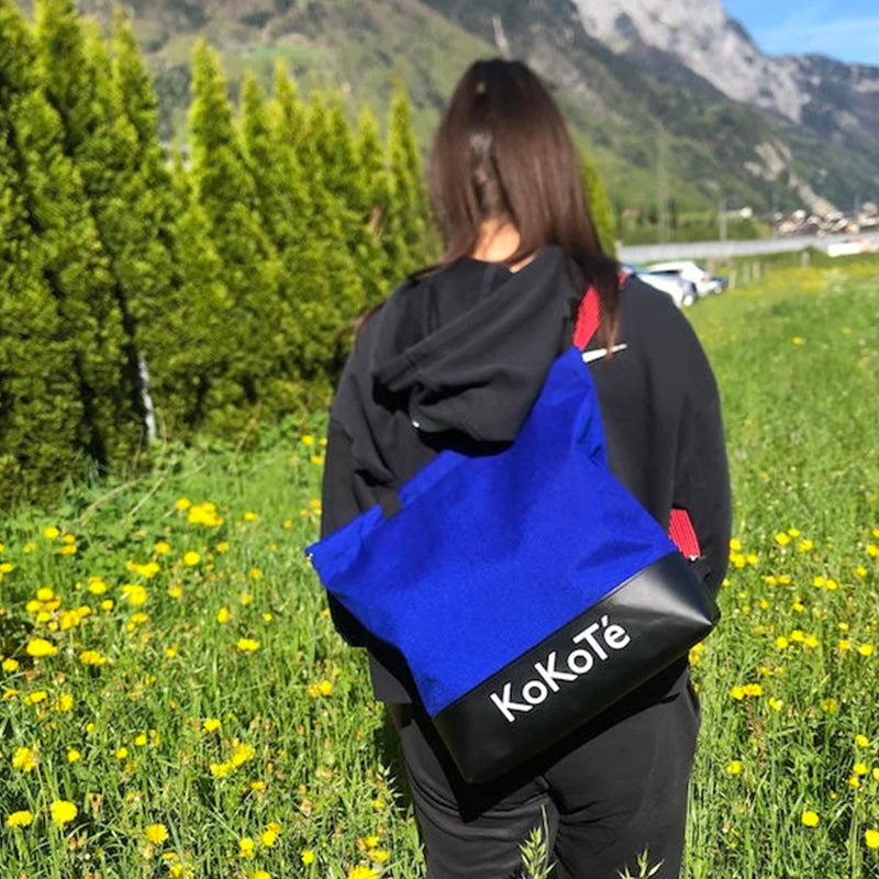 Shopping bag “Poschti across” - blue