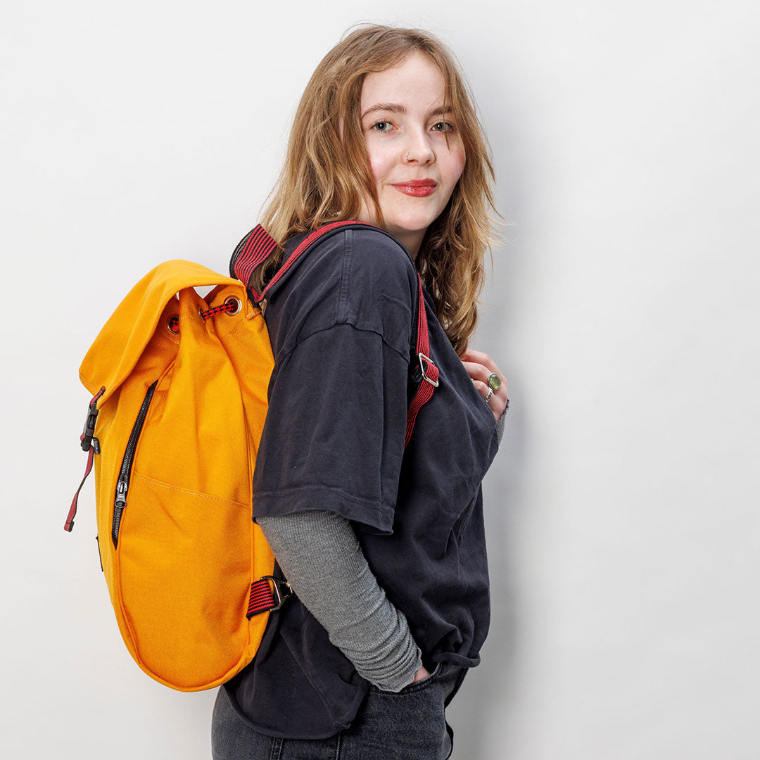 Rucksack «2Täger» - gelb-orange