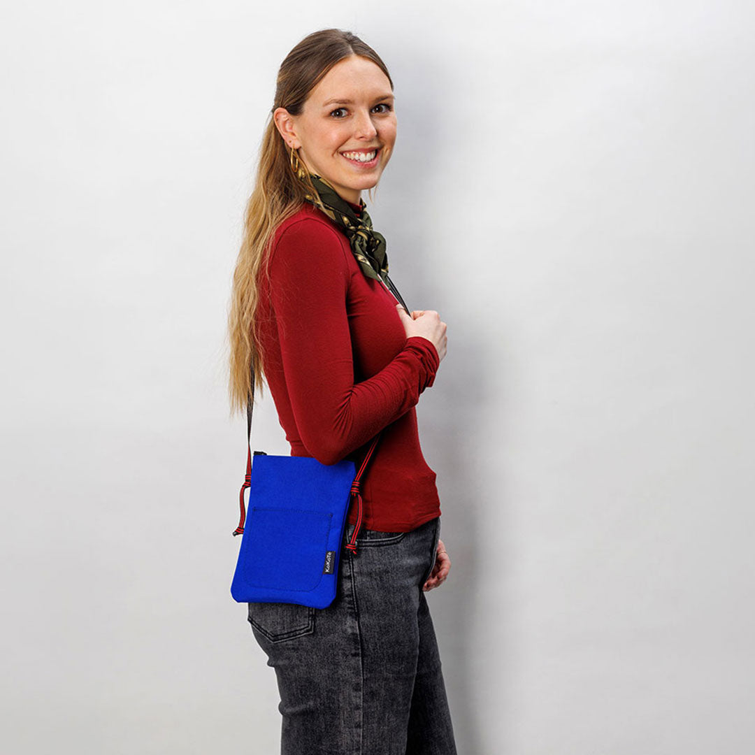 Petit sac à bandoulière «excédent l» - bleu