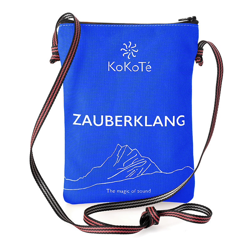 Smaller shoulder bag “Surplus L” Magic sound - blue
